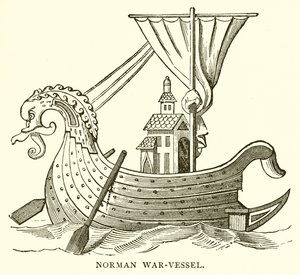 Navire de guerre normand - English School
