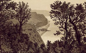 North Devon : Clovelly depuis Hobby Drive