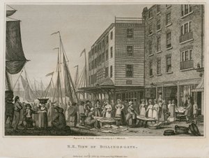 Vue nord-est de Billingsgate - English School