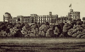 Façade nord, Château de Windsor - English School