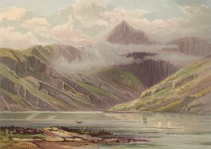 Nord du Pays de Galles, Snowdon depuis Llyn Llydaw - English School