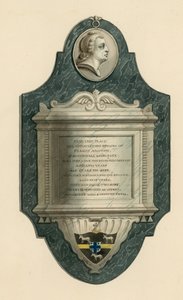 Cimetière de Norwood; tombe de Francis Ascough de Southhall, Middlesex, décédé en 1788
