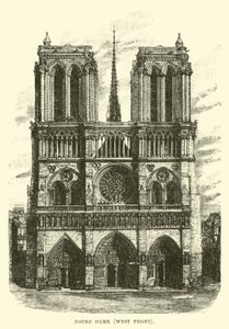 Notre-Dame, façade ouest
