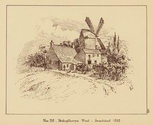 Nun Mill, Bishopthorpe Road, démolie en 1882 - English School