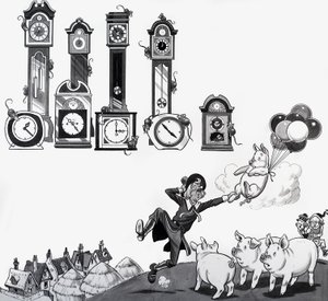Illustration de comptine - English School