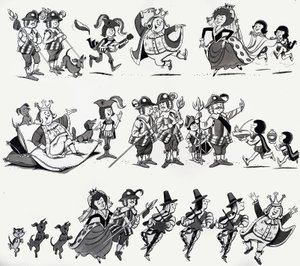 Illustrations de comptines