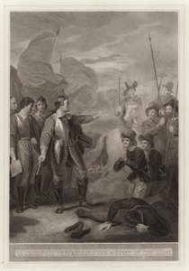 Cromwell réprimant la mutinerie dans l