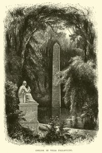 Obélisque dans la Villa Pallavicini - English School