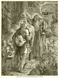 Odoacre et le moine Séverin--Types - English School