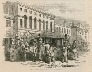 Bureau du Comptable Général, Cancery Lane, Londres - English School
