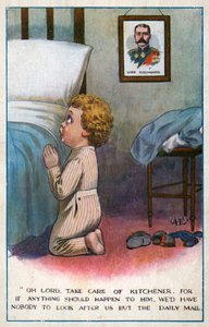 Oh Lord, Take Care of Kitchener mais The Daily Mail (litho couleur)