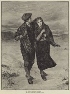 Oh! étais-tu dans le froid glacial, sur cette lande là-bas - English School