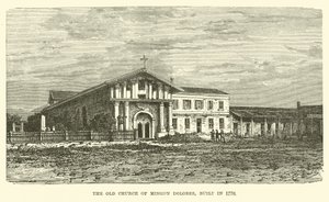 Ancienne église de Mission Dolores, construite en 1776 - English School