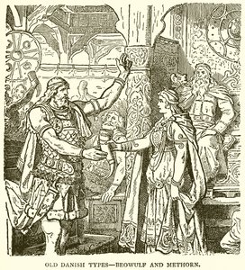 Anciens types danois--Beowulf et Methorn - English School