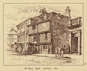 Vieilles maisons, Lendal, démolies