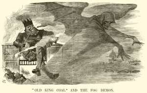 "Le vieux roi charbon" et le démon du brouillard - English School