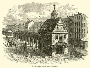 Ancienne halle du marché, Philadelphie - English School