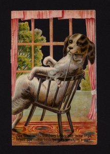 Vieille Mère Hubbard et son chien