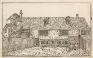 Old Pied Bull, Islington (arrière) - English School