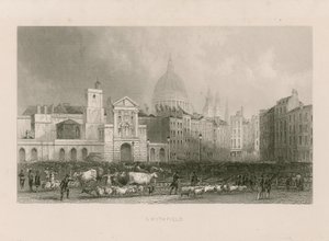 Ancien marché de Smithfield - English School