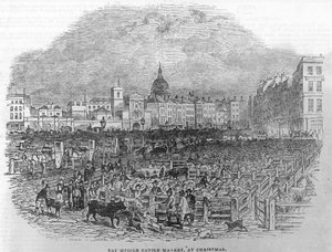 Ancien marché de Smithfield - English School