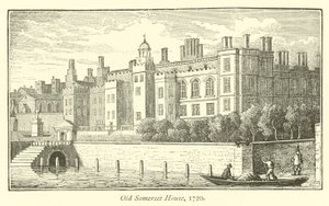 Ancien Somerset House, 1720 - English School