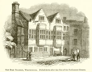 Ancienne chambre étoilée, Westminster - English School