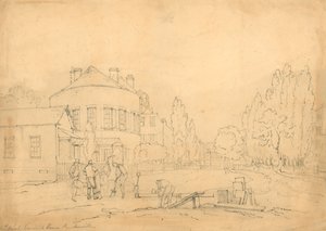 Ancien White Conduit House, Pentonville, Londres; croquis