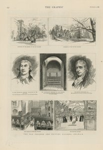 Ancien collège et galerie de tableaux à Dulwich - English School