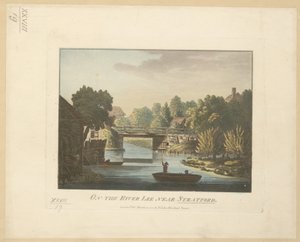 Sur la rivière Lee près de Stratford - English School