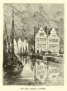 Sur le canal, Gand - English School