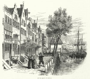 Sur le quai, Leyde - English School