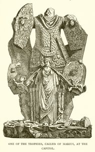 Un des trophées, dit de Marius, au Capitole - English School