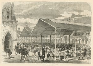 Ouverture du marché aux poissons de Columbia à Bethnal Green