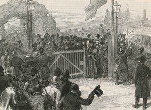 Ouverture du pont de Kew sans péage - English School
