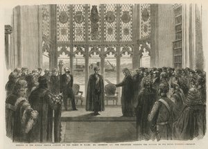 Ouverture de la bibliothèque du Middle Temple - English School
