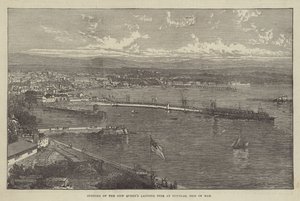 Ouverture du Nouveau Quai de la Reine à Douglas, Île de Man - English School