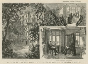 Inauguration du nouveau Collège Résidentiel des Étudiants, Hôpital de Middlesex - English School