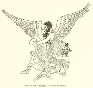 Orithye enlevée par Borée - English School