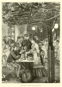 Orlandints Beer-Garden, Florence - English School