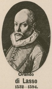 Orlando di Lasso - English School