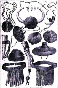 Ornements des Noirs sur le Nil, de 
