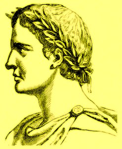 Ovidius Naso, illustration de The Illustrated History of the World, publiée vers 1880 - English School
