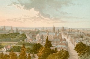 Oxford depuis la tour de Magdalen - English School