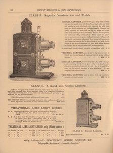 Page du nouveau catalogue de Henry Hughes & Son - English School