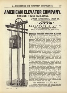 Page du Compendium des architectes, géomètres et ingénieurs 1892 - English School