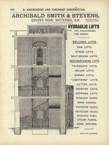 Page du Compendium des architectes, géomètres et ingénieurs 1892 - English School