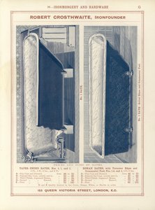 Page du Compendium des architectes, géomètres et ingénieurs 1892