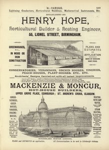 Page du Compendium des architectes, géomètres et ingénieurs 1892 - English School