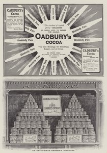 Page de publicités (gravure)